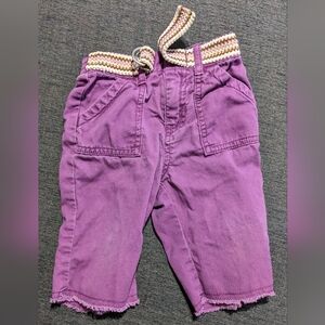 Old Navy pants with belt